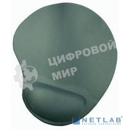 Коврик для мыши Buro гелевый, зеленый, 230х205х25