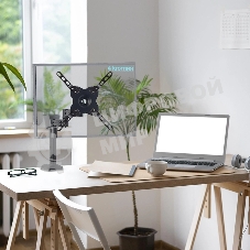 Удлинитель для кронштейнов Kromax ADAPTER-200, черный, 80 шт/уп, Адап. стал. унив. для TV, max VESA 200x200 мм., max вес 20 кг.