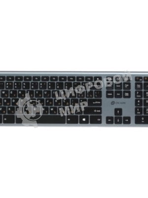 Клавиатура Oklick 890S беспроводная, радиоканал, серый