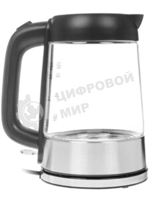 Электрочайник Tefal KI750D30 серебристый, 1.7 л, 2400 Вт, скрытый нагревательный элемент