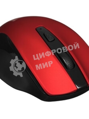 Мышь беспроводная Defender Prime MB-053 красный, 1600 dpi, радиоканал, USB, кнопки - 6