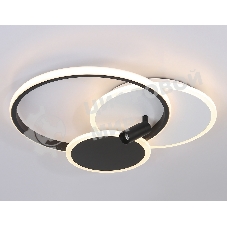 Светильник Ambrella light FL5118/3+1 WH/BK белый/черный 64W 3000K/4200K/6400K+4200K 480*425*110 (ПДУ ИК)