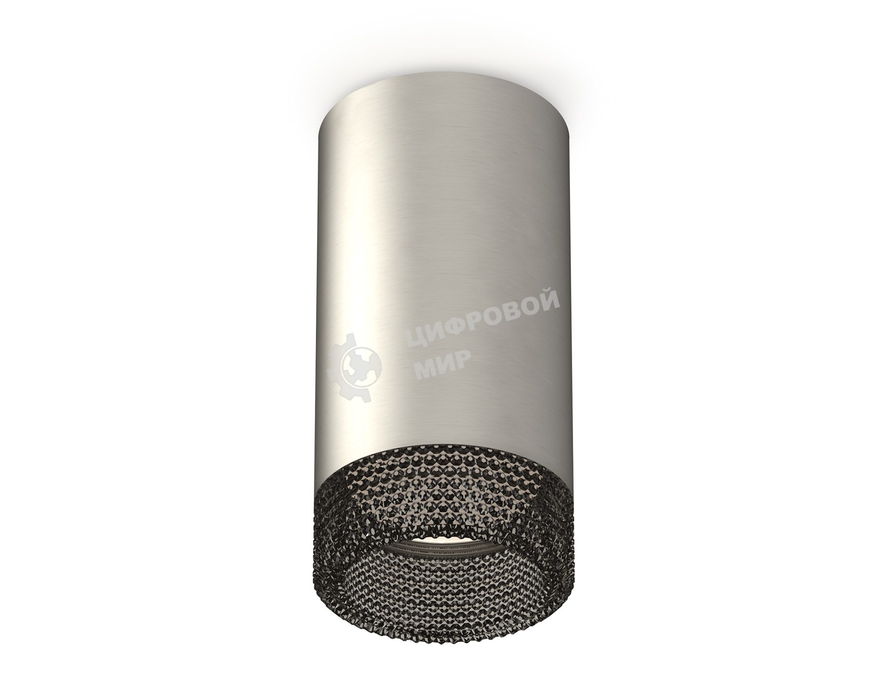 Светильник Ambrella Light XS6324020 SSL/BK серебро песок/тонированный MR16 GU5.3 (C6324, N6151)