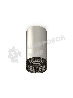 Светильник Ambrella Light XS6324020 SSL/BK серебро песок/тонированный MR16 GU5.3 (C6324, N6151)