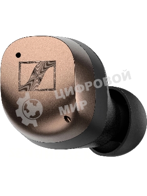 Гарнитура внутриканальные Sennheiser Momentum True Wireless 4 черный/медный беспроводные bluetooth в ушной раковине (700367 MTW4 BLACK COPPER)
