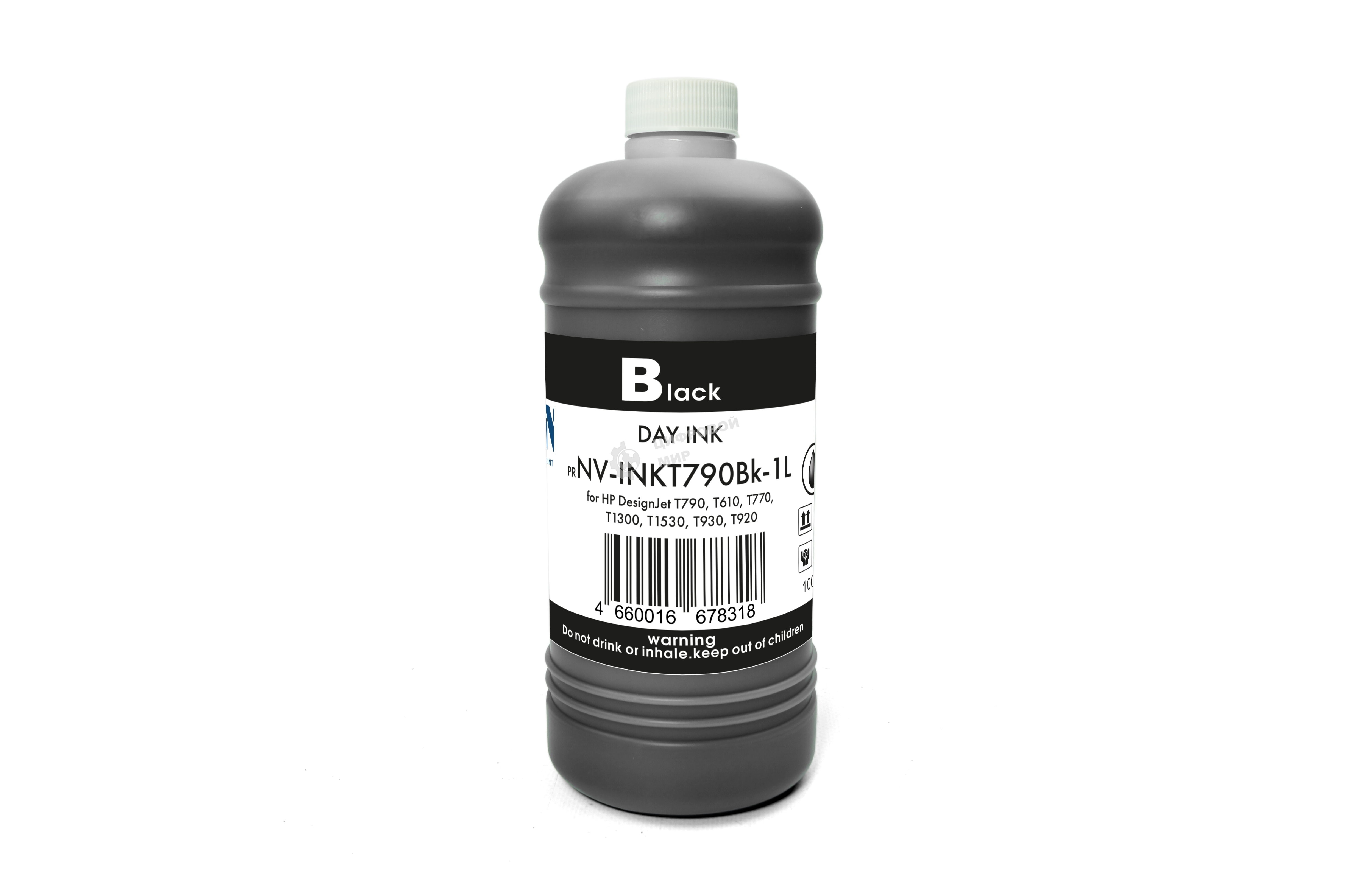 Чернила NVP для HP DesignJet T790, T610, T770, T1300, T1530, T930, T920 (HP 72/ 727/ 764) Black 1000 ml (совместимые)