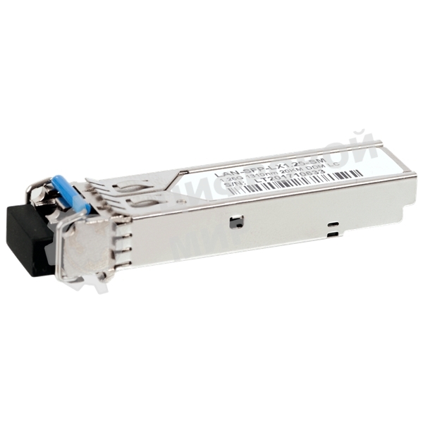 Модуль LANMASTER SFP LX 20км, 1310нм, SM, duplex LC, 1.25Gbps, промышленный, DDM, Cisco