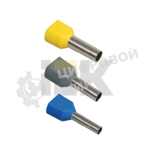 Наконечник-гильза изол. НГИ2 10-14 сл. кость (уп. 100 шт) IEK UTE10-D10-0-100