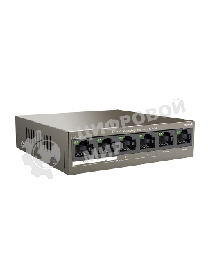 Коммутатор Tenda TEF1106P-4-63W 6PORT 100M 4POE