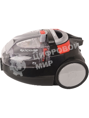Пылесос Hyundai HYV-C3077 черный, 380/2000 Вт, уборка сухая, пылесборник контейнер 1.5 л