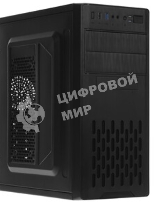 Компьютерный корпус Miditower ExeGate CP-606U-AB500 (ATX, AB500 с вент. 8см, 1хUSB/1хUSB 3.0, аудио)