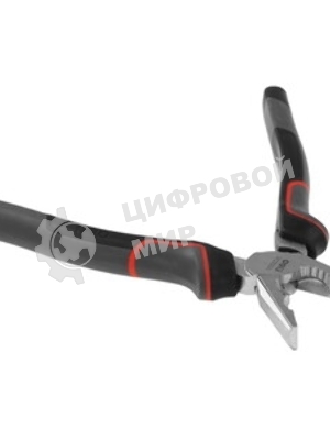 Комбинированные плоскогубцы Deli DL0005 200 мм, Cr-V, эксцентриковый шарнир, антикоррозийное покрытие, трехкомпонентная прорезиненная рукоять