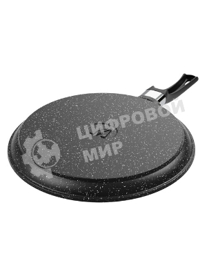 Сковорода блинная Гранит black 14802 24 см, АП