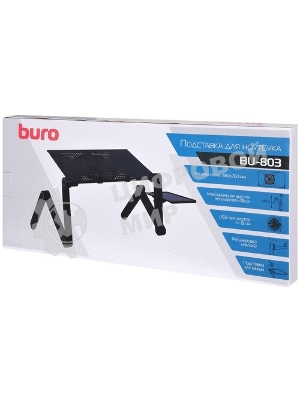 Стол для ноутбука Buro BU-803 черный