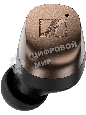Гарнитура внутриканальные Sennheiser Momentum True Wireless 4 черный/медный беспроводные bluetooth в ушной раковине (700367 MTW4 BLACK COPPER)