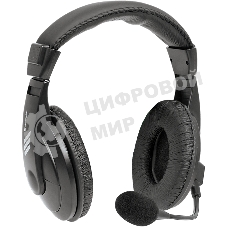 Гарнитура проводная Defender Gryphon 750U USB, черный, 1.8м кабель