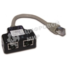 Y-адаптер, 2 параллельных порта, экранированный