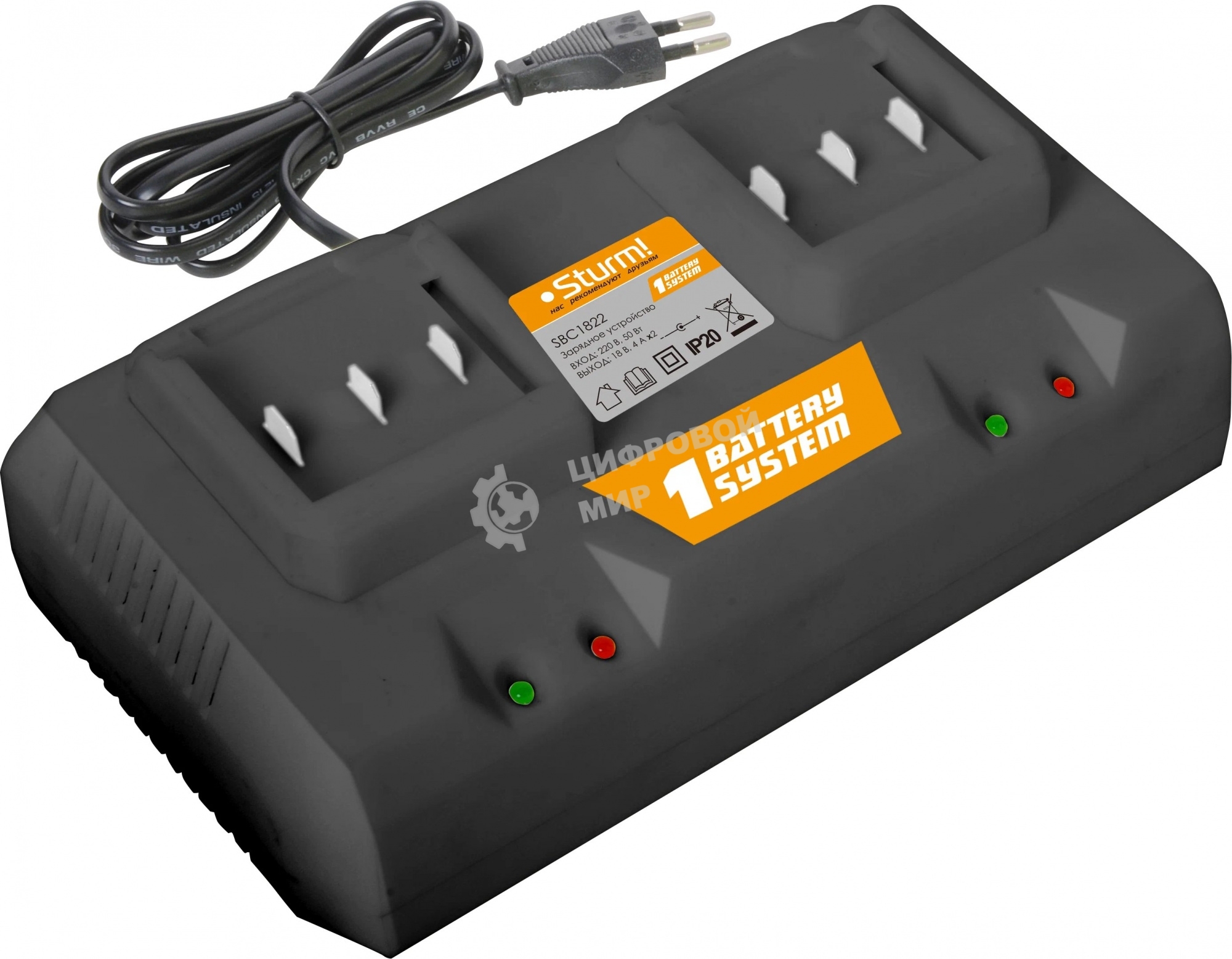 Зарядное устройство Sturm! SBC1822