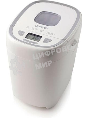 Хлебопечка Gorenje BM900WS белый, 550 Вт, 0.9 кг, 13 программ