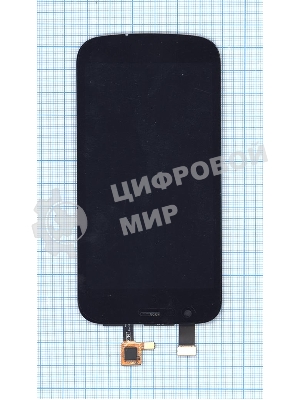 Дисплей для Nokia 1, черный