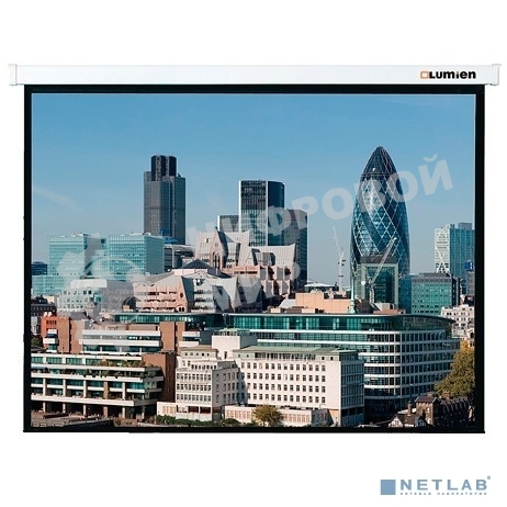 Экран с электроприводом Lumien Master Control 221х203 см (раб. область 147х197 см) (100