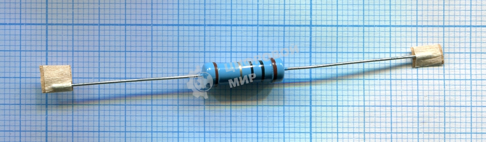 Металлический пленочный резистор 3Вт 300 Ом