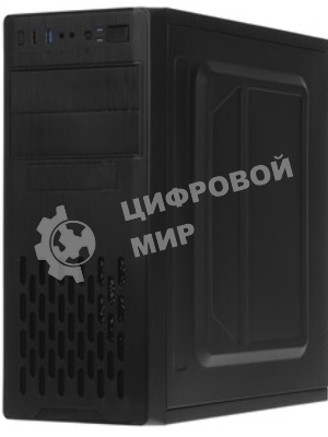 Компьютерный корпус Miditower ExeGate CP-606U-AB500 (ATX, AB500 с вент. 8см, 1хUSB/1хUSB 3.0, аудио)