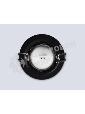 Встраиваемый точечный светильник Ambrella light TN102809 BK черный GU5.3 D90*35