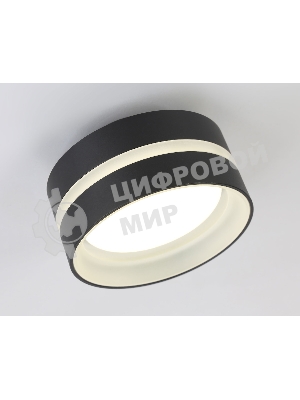 Светильник Ambrella light TN5421 SBK/FR черный песок/белый матовый GX53 IP20 D95*60