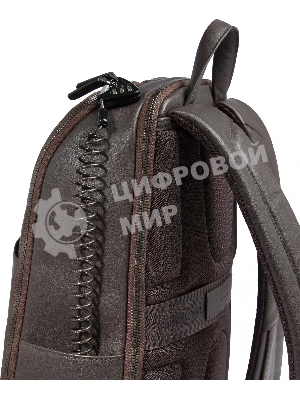 Рюкзак мужской Piquadro Black Square CA6503B3/TM темно-коричневый натур.кожа