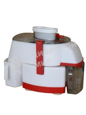Соковыжималка Беломо Садовая СВПП-301 белый/красный, центробежная, 250 Вт, 1000 мл, механическое