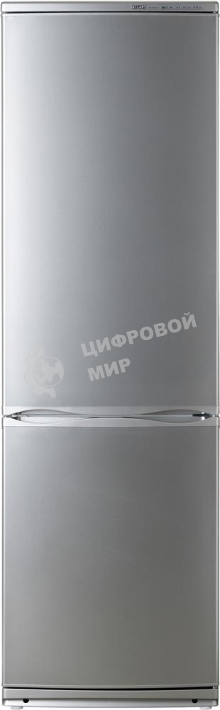 Холодильник Atlant ХМ-6024-080 серебристый двухкамерный 246/101л морозилка снизу