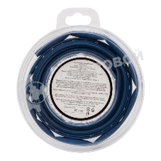 Трубка термоусаживаемая Rexant 5,0/2,5 мм синяя, ролик 2,44 м