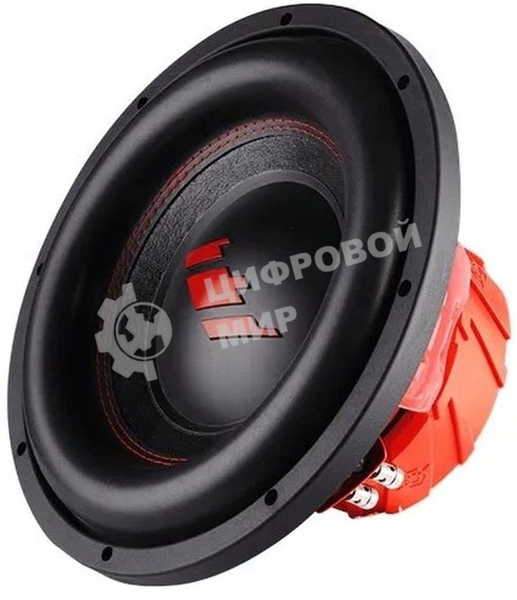Сабвуфер автомобильный Ural ТТ 12 КРАСНЫЙ 500Вт пассивный (30 см/12
