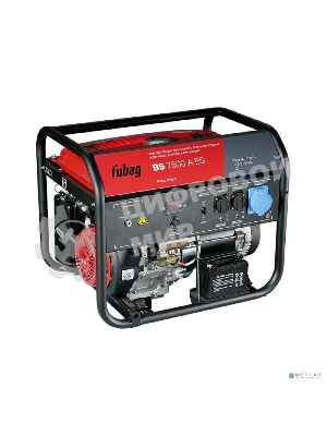 Электрогенератор бензиновый FUBAG BS 7500 A ES, 7 кВт, 80 дБ, 92.8 кг