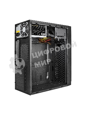 Компьютерный корпус Miditower ExeGate AA-440-AA400 (ATX, AA400 8 см, 2*USB, аудио)