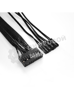 Компьютерный корпус Minitower ExeGate EX299312RUS MA-373X-UNS500 (mATX, БП UNS500 с вент. 12см, 2*USB, аудио, черный)