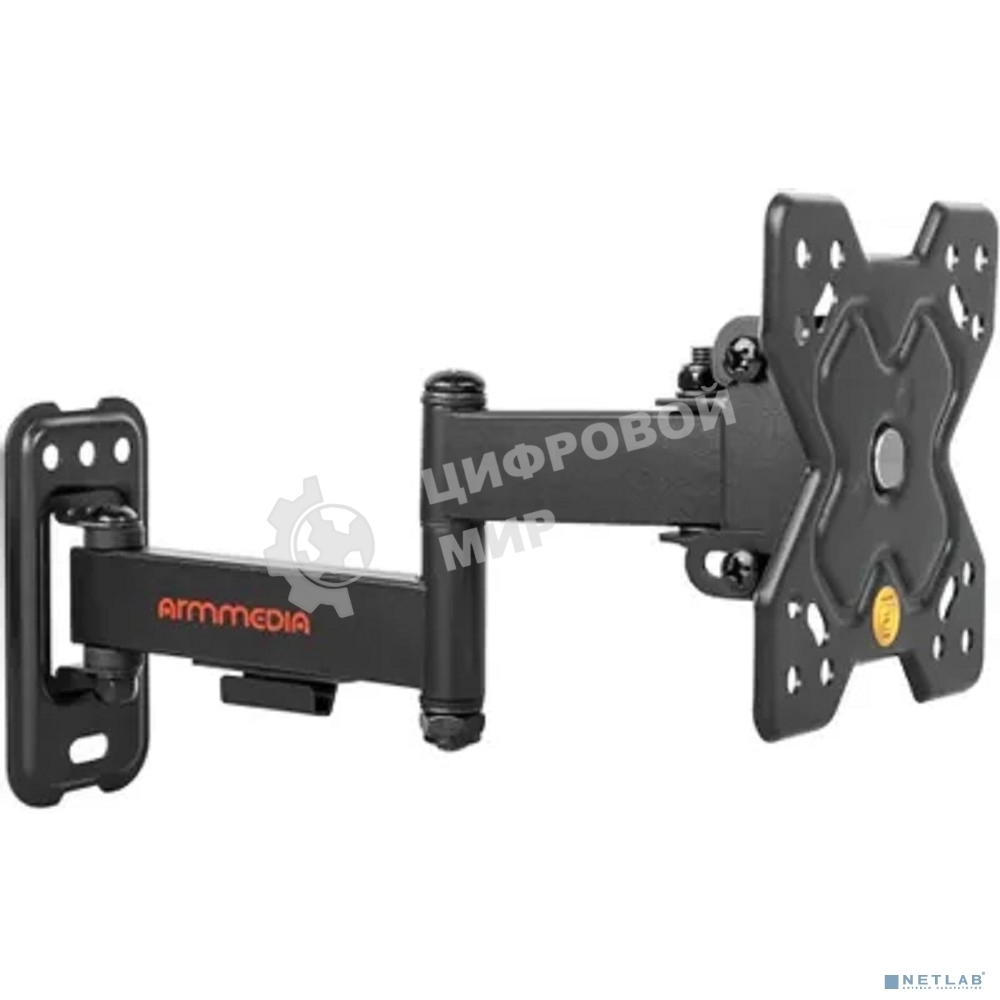 Кронштейн Arm media MARS-6 черный, 10 шт/уп. Кр. стал. настенный для TV 10