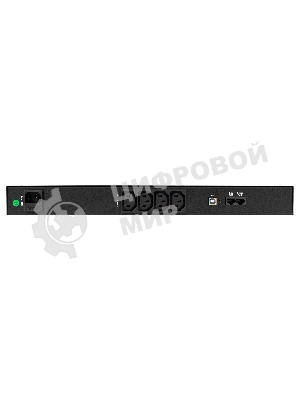 Источник бесперебойного питания ExeGate 1U ServerRM UNL-650.LCD.AVR.4C13.RJ.USB.1U 650VA/360W, LCD, AVR, 4*C13, RJ, USB, 1U, установка в стойку, черный