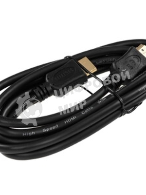 Кабель Cablexpert HDMI CCP-HDMI8К-1.5M, 19M/19M, v2.1, 8К, медь, позол.разъемы, экран, оплетка, 1.5м, черный, пакет