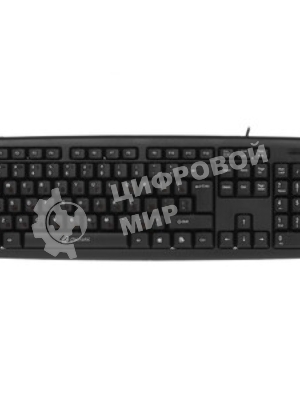 Клавиатура Oklick 90MV2 проводная, USB Type-A, чёрный