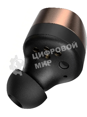 Гарнитура внутриканальные Sennheiser Momentum True Wireless 4 черный/медный беспроводные bluetooth в ушной раковине (700367 MTW4 BLACK COPPER)