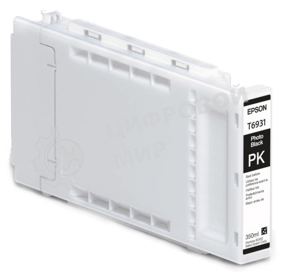 Картридж струйный Epson C13T693100 для SC-T3000/T5000/T7000 UltraChrome XD Photo Black T693100 350 м