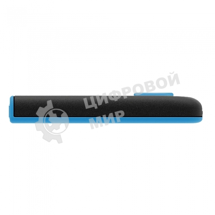 Флешка USB ADATA UV128 (AUV128-128G-RBE), 128Gb, USB 3.0, R/W 100/30, черный/синий