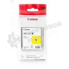 Картридж струйный Canon PFI-107Y (6708B001) желтый (130 мл) для Canon iP F680/685/780/785