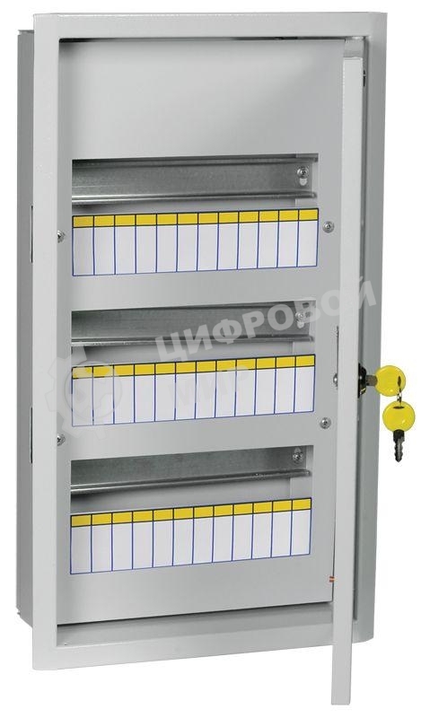 Корпус металлический ЩРв-36з-3 36 УХЛ3 IP31 TREND ИЭК MKM14-V-36-30-T