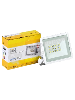 Прожектор светодиодный IEK LPDO601-20-65-K01 06-20 белый IP65 6500 K IEK