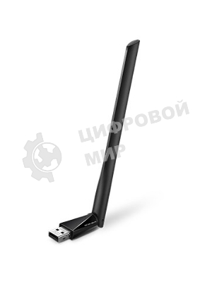 Двухдиапазонный Wi-Fi USB адаптер Mercusys MU6H AC650 высокого усиления