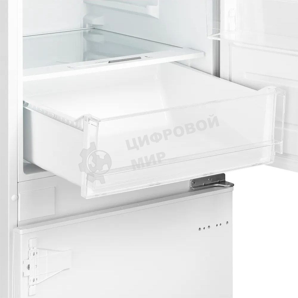 Встраиваемый холодильник Kuppersberg RBN 1961, High-Tech двухкамерный, полезный объем 334 л, суперохлаждение, суперзаморозка, функция отпуск, перевешиваемые двери (door slider), электронное управление, звуковая индикация открытой двери, NoFrost, зона свеж