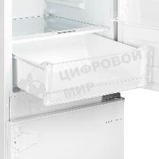 Встраиваемый холодильник Kuppersberg RBN 1961, High-Tech двухкамерный, полезный объем 334 л, суперохлаждение, суперзаморозка, функция отпуск, перевешиваемые двери (door slider), электронное управление, звуковая индикация открытой двери, NoFrost, зона свежести, LED освещение, инвертерный компрессор, энергоэффективность А++, уровень шума 35 дБ, белый